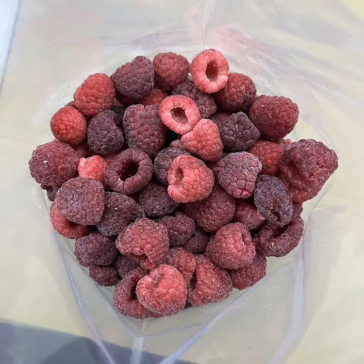 Ere IQF Gbogbo tutunini Red rasipibẹri